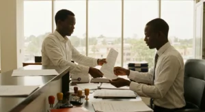 Dépôt d'un dossier de création d'entreprise au guichet unique de l'APIP à Conakry