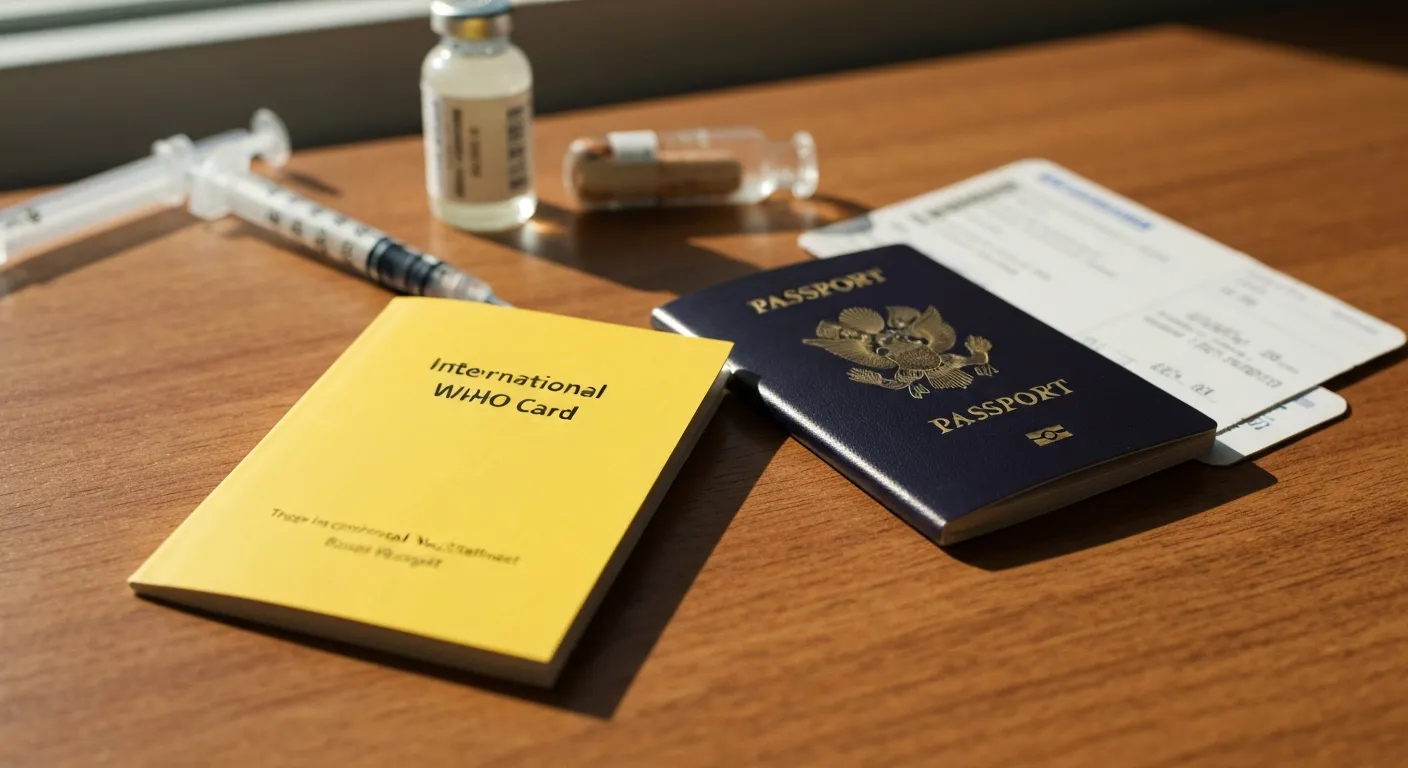 Le carnet jaune de vaccination internationale est le document sanitaire indispensable pour entrer en Guinée