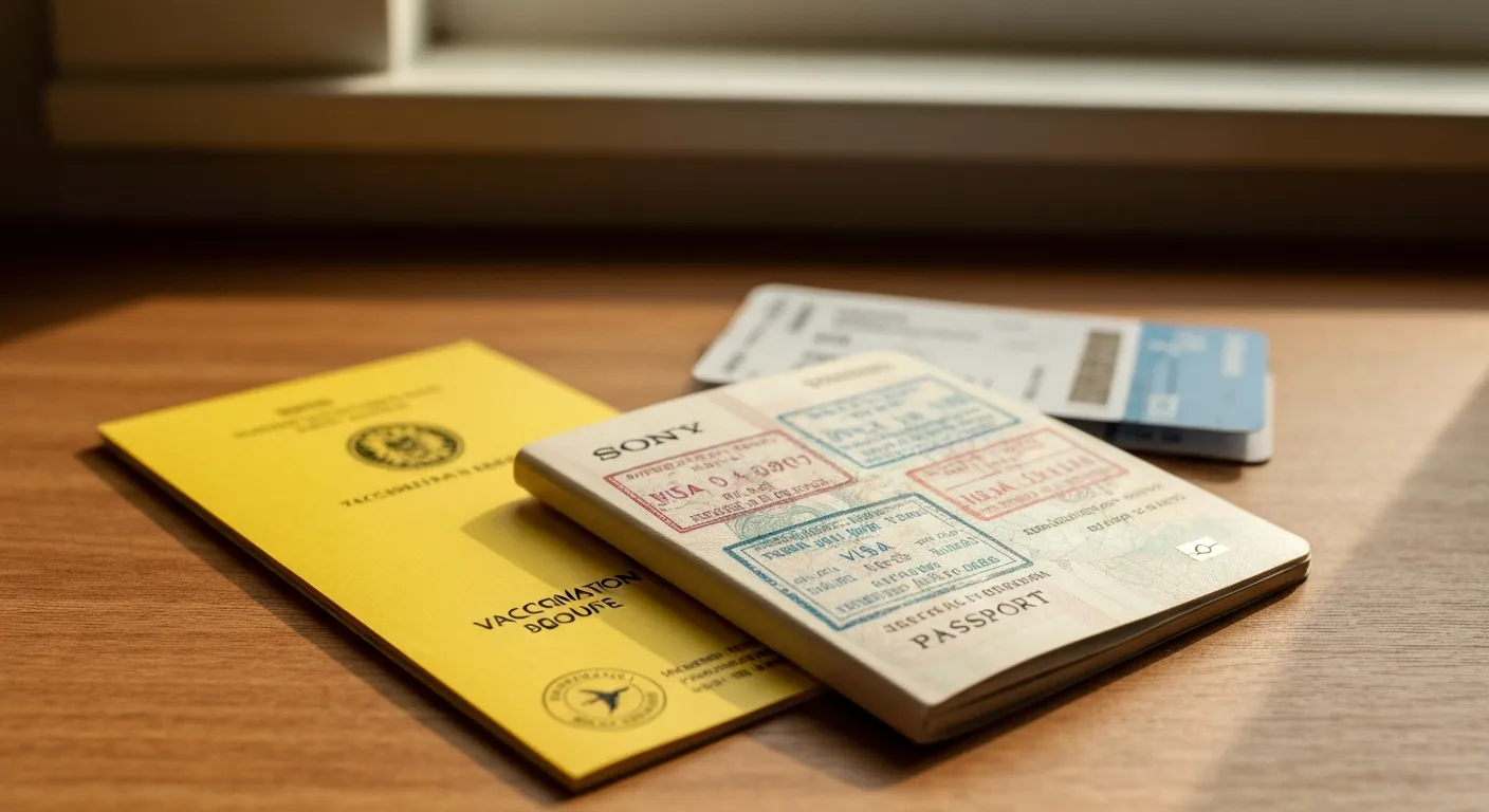 Passeport, carnet de vaccination et documents nécessaires pour une demande de visa guinéen